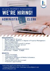 Administrative clerk 1